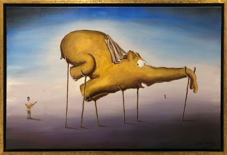 Otto Waalkes Gemälde "Frühlingserwachen" Otto Waalkes Gemälde "Frühlingserwachen"