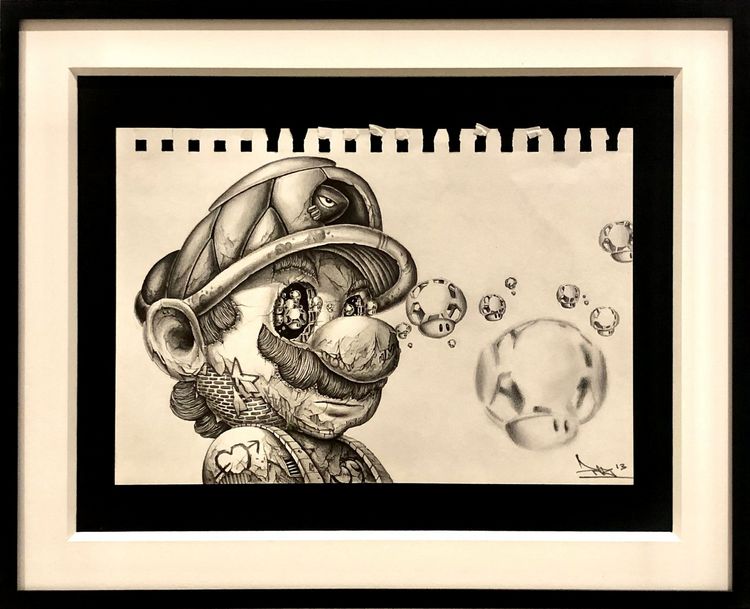 PEZ ARtwork - Super Mario