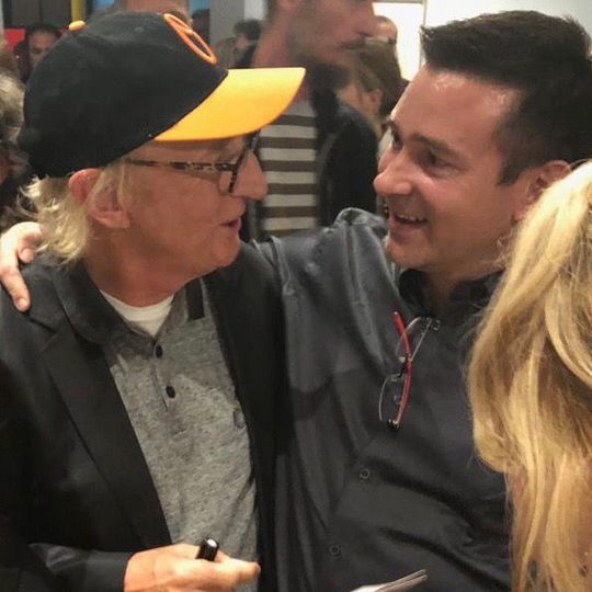 Otto Waalkes mit Sammler Otto Waalkes mit Sammler