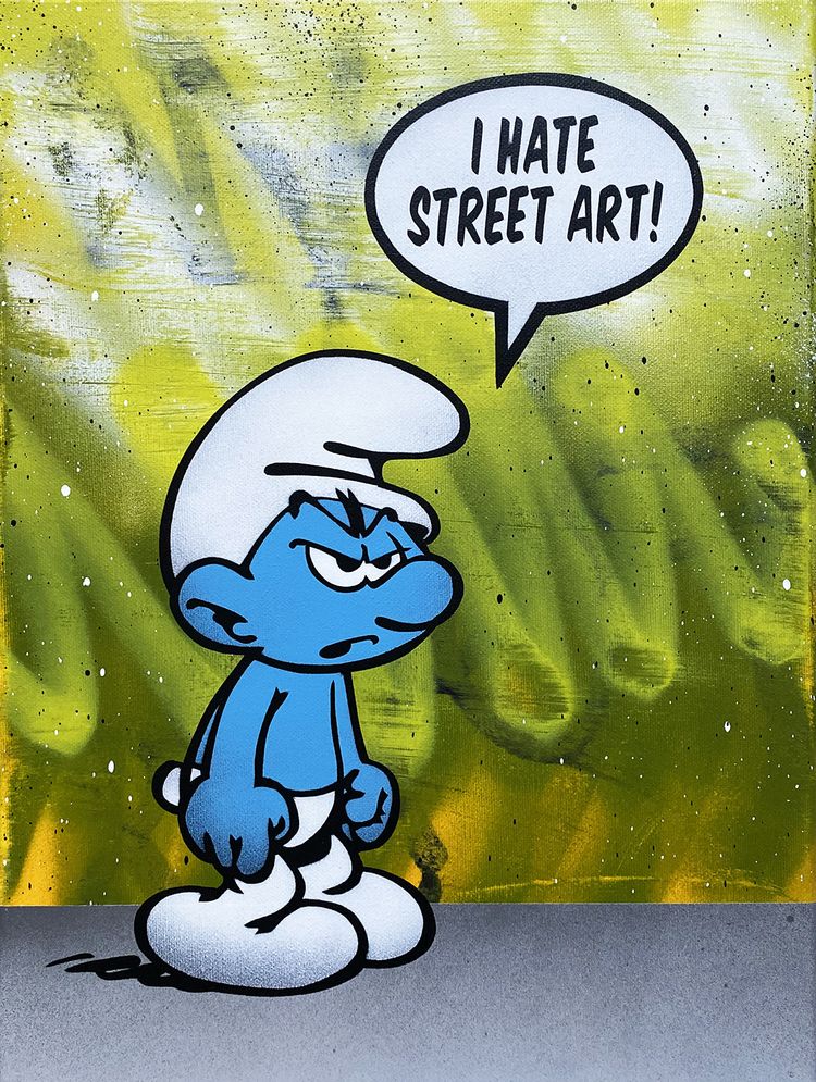 I hate Streetart - FAKE I hate Streetart - FAKE