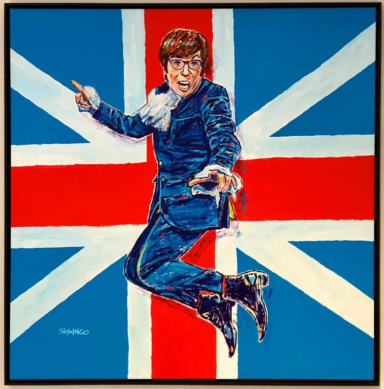 John Stango Version von Jumping Austin Powers