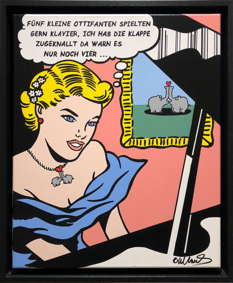 Roy Lichtenstein Otto Waalkes Roy Lichtenstein Otto