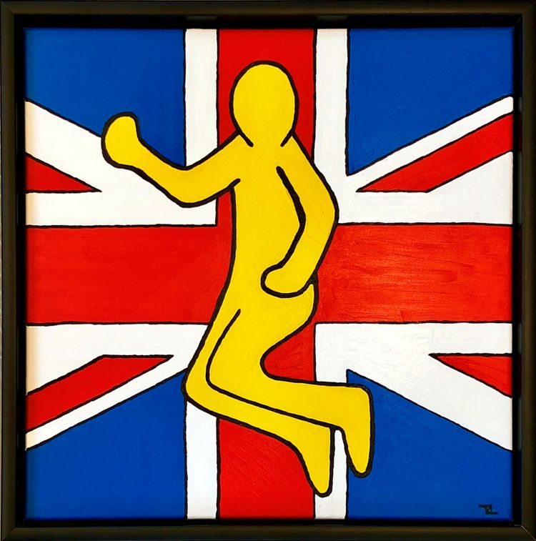 Keith Haring Hommage Juming Austin Powers