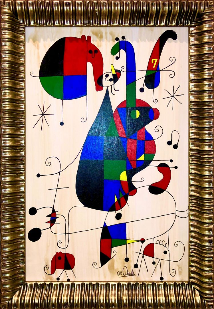 Otto Waalkes Miro Hommage - Mirofant Otto Waalkes Miro Hommage - Mirofant