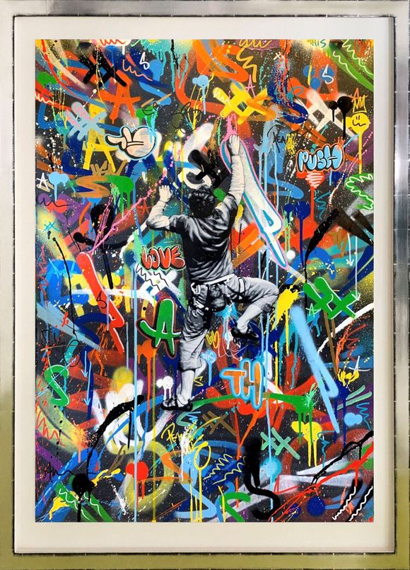 Martin Whatson "climber" Artwork on paper