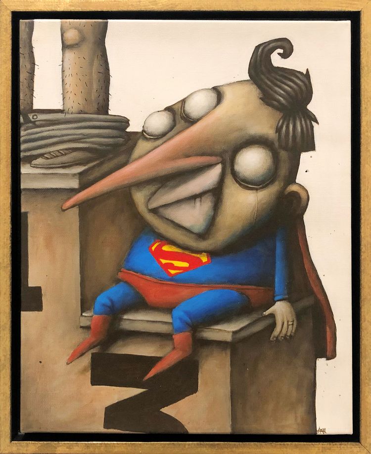 Ador Gemälde Superman