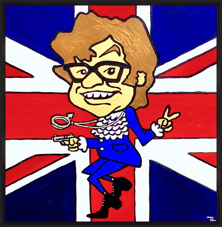 Jumpling Austin Powers Bill Hunt Style Hommage