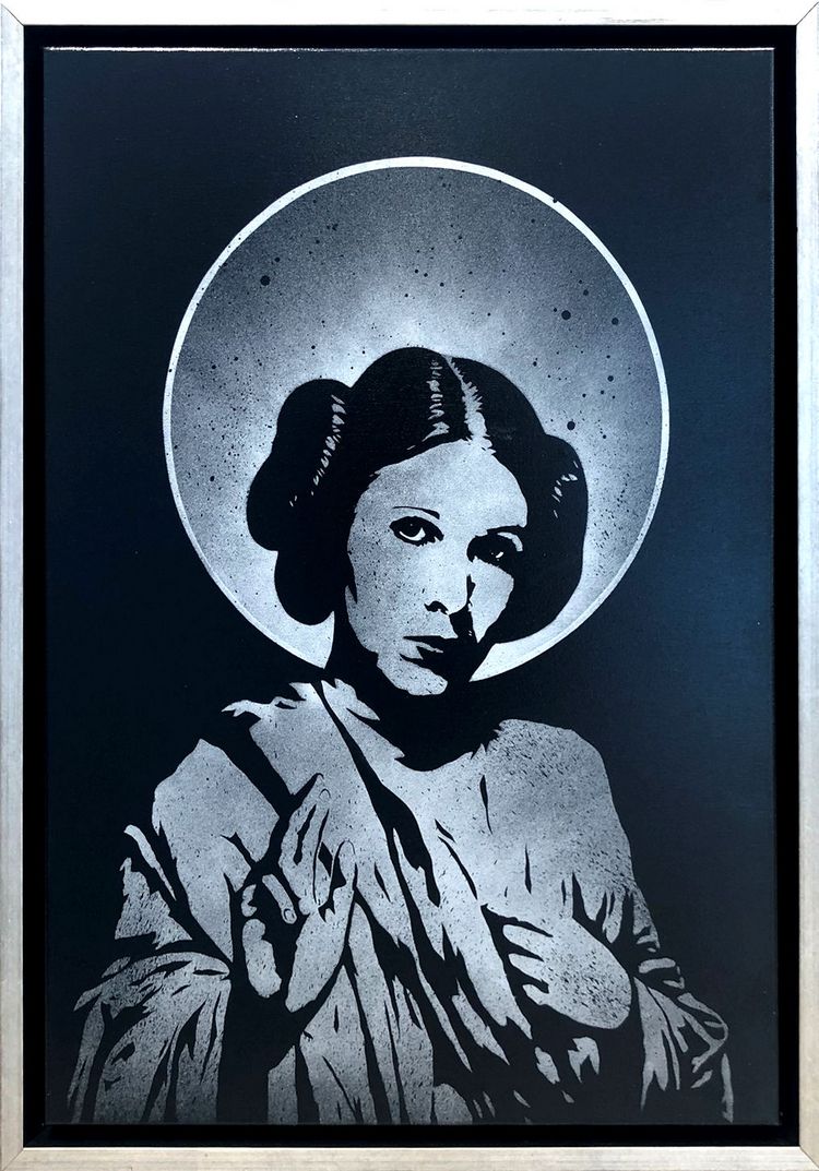 Leia Mona - FAKE Stencil Leia Mona - FAKE Stencil