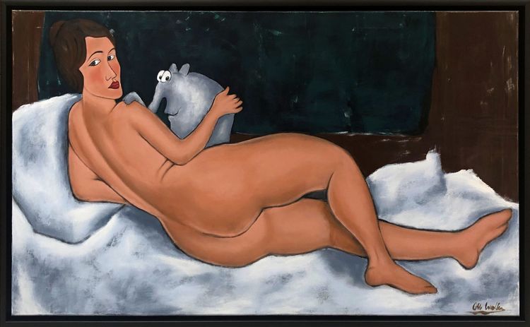 Nu Couche - Otto Waalkes Hommage an Amedeo Modigliani Nu Couche - Otto Waalkes Hommage an Amedeo Modigliani