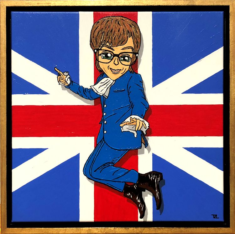 Austin Powers Manga Style