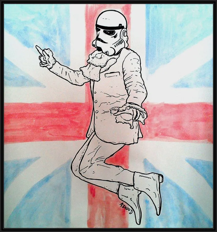 1zwo3 Jumping Austin Powers Stormtrooper